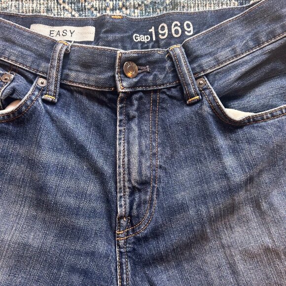 Gap 1969 Easy Fit Jeans 30x30 Mens Denim Pants 100% Cotton Norm Everyday Casual - Picture 5 of 7